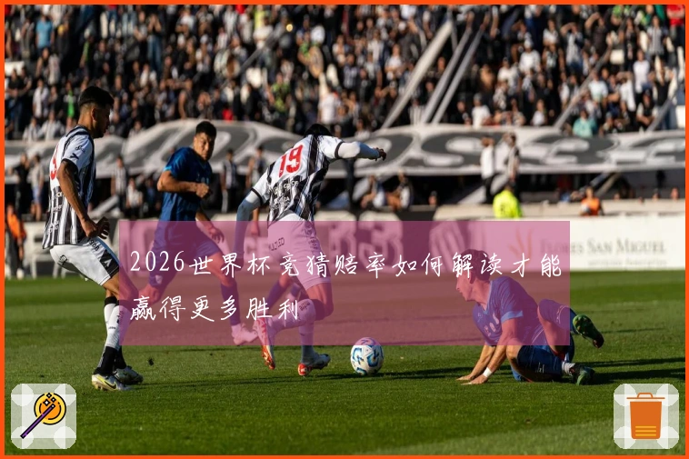2026世界杯竞猜赔率如何解读才能赢得更多胜利